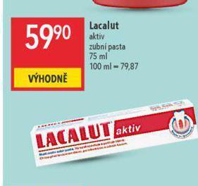 Globus Lacalut aktiv zubní pasta nabídka