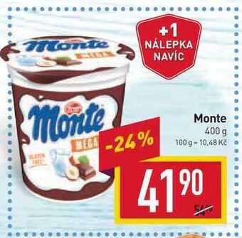 Billa Monte 400 g nabídka