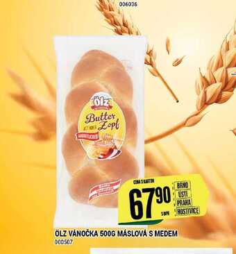 Tamda Foods Ölz vánočka 500g máslová s medem nabídka
