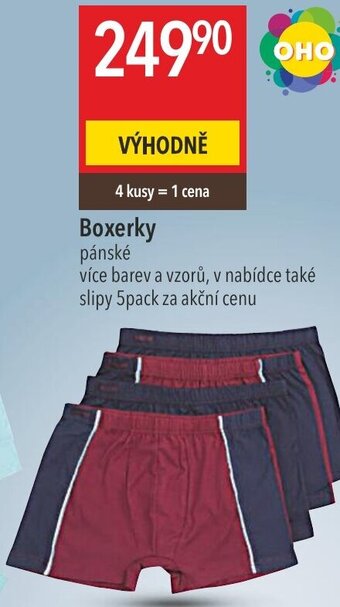 Globus Boxerky pánské nabídka