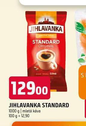Terno Jihlavanka standard mletá káva nabídka