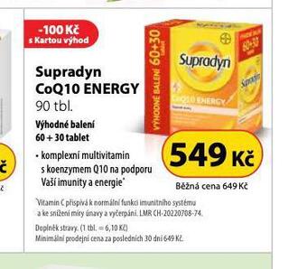 Dr. Max Supradyn coq10 energy nabídka