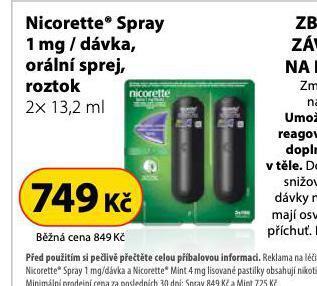 Dr. Max Nicorette spray nabídka
