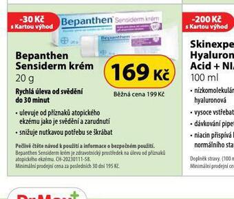 Dr. Max Bepanthen sensiderm krém nabídka