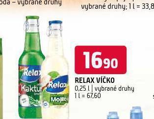 Terno Relax víčko nabídka