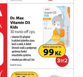 Dr. Max Dr. max vitamin d3 kids nabídka