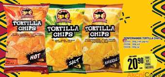 Tamda Foods Donfernando tortilla chips nabídka