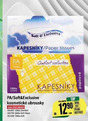 Tamda Foods Pa/soft&exclusive kosmetické ubrousky nabídka