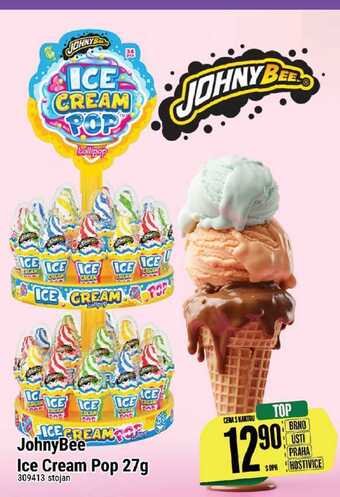 Tamda Foods Johnybee ice cream pop 27g nabídka
