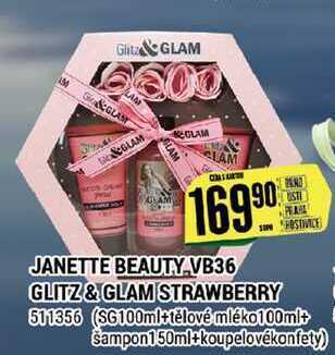 Tamda Foods Janette beauty vb36 glitz & glam strawberry nabídka