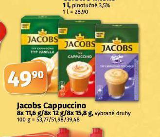 Coop Jacobs cappuccino nabídka