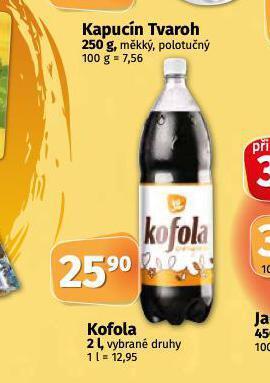 Coop Kofola 2l nabídka