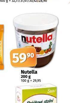Coop Nutella nabídka
