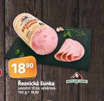 Coop Řeznická šunka nabídka