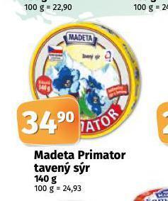 Coop Madeta primátor tavený sýr nabídka
