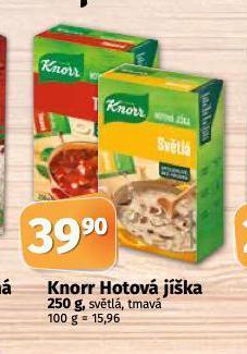 Coop Knorr hotová jíška nabídka
