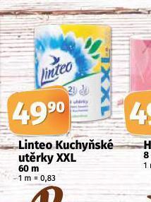 Coop Linteo kuchyňské utěrky xxl nabídka
