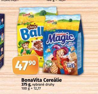 Coop Bonavita cereálie nabídka