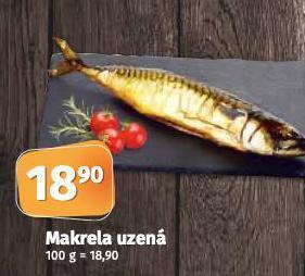 Coop Makrela uzená nabídka