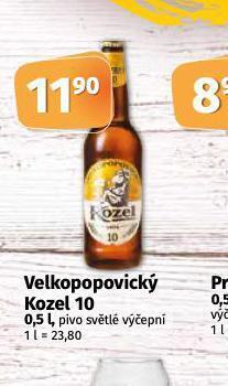 Coop Pivo velkopopovický kozel 10 nabídka