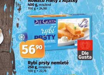 Coop Rybí prsty nemleté nabídka