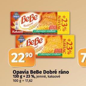 Coop Opavia bebe dobré ráno nabídka