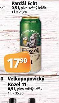 Coop Pivo velkopopovický kozel 11 nabídka