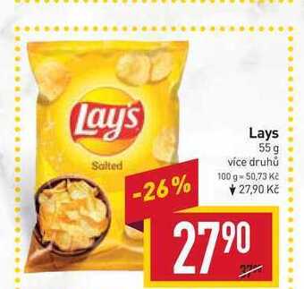 Billa Lay's 55 g nabídka