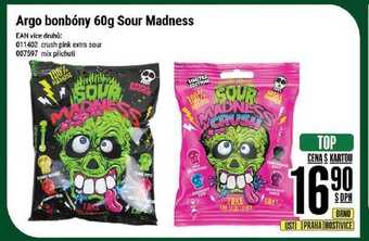 Tamda Foods Argo bonbóny 60g sour madness nabídka