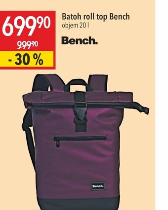 Globus Batoh roll top Bench nabídka