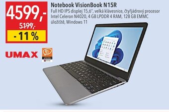 Globus Notebook Vision Book N15R nabídka