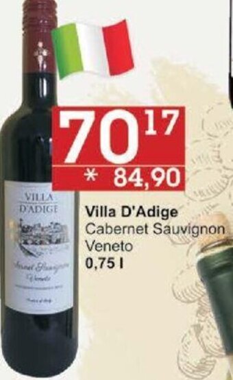 Jip Villa D'Adige Cabernet Sauvignon Veneto 0.75L nabídka