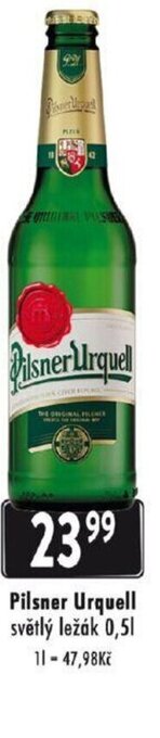 Qanto Pilsner Urquell světlý ležák 0,5L nabídka