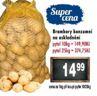 Qanto Brambory konzumní na uskladněni nabídka