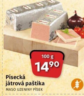 Coop Písecká játrová paštika nabídka