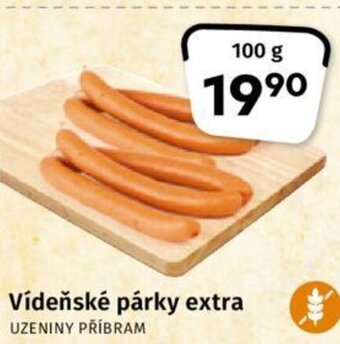 Coop Vídeňské párky extra nabídka