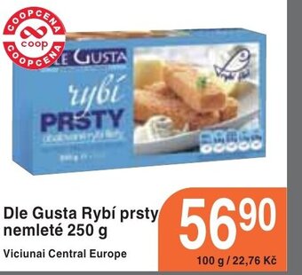 Coop hb Dle Gusta Rybí prsty nemleté 250 g nabídka