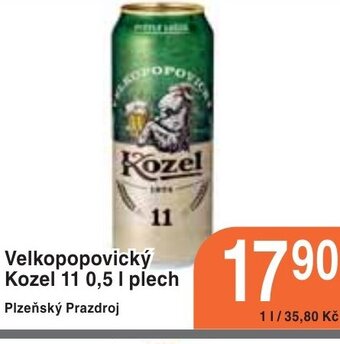 Coop hb Velkopopovický Kozel 11 0,5 l plech nabídka