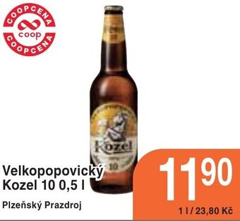 Coop hb Velkopopovický Kozel 10 0,5 L nabídka