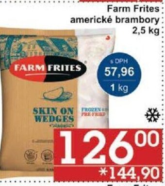 Jip Farm Frites americké brambory 2,5 kg nabídka