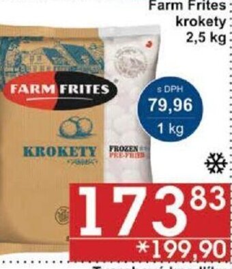 Jip Farm Frites krokety 2,5 kg: nabídka