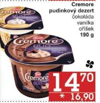Jip Cremore pudinkový dezert nabídka