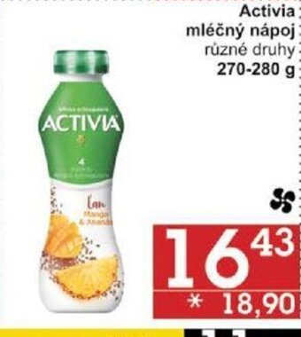 Jip Activia mléčný nápoj různé druhy 270-280 g nabídka