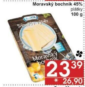 Jip Moravský bochník 45% plátky 100 g nabídka
