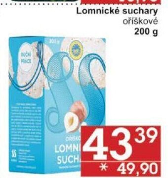 Lomnické suchary oříškové 200 g