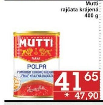 Jip Mutti rajčata krájená 400 g nabídka