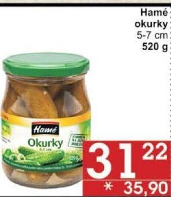Jip Hamé okurky 5-7 cm 520 g nabídka