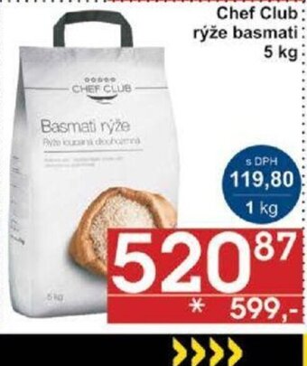 Jip Chef Club rýže basmati 5 kg nabídka