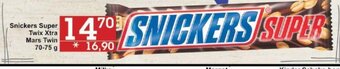 Jip Snickers Super Twix Xtra Mars Twin 70-75 g nabídka