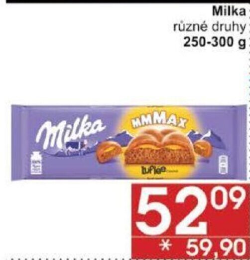 Jip Milka různé druhy 250-300 g nabídka